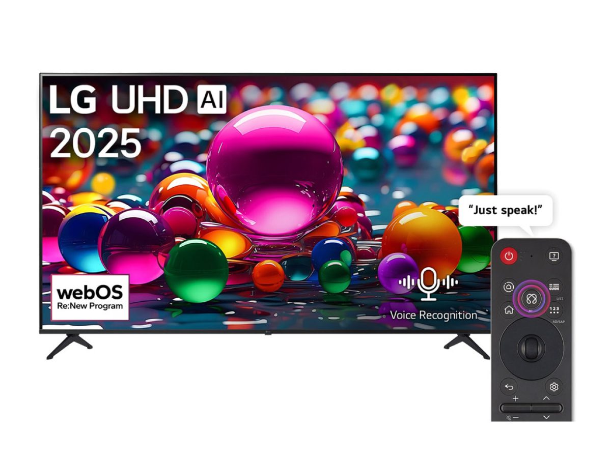 تلویزیون هوشمند ال جی مدل UA85006 سایز 65 اینچ 4K UHD AI نمای ۳